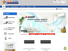 Tablet Screenshot of kombiklimamerkezi.com